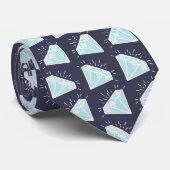 Diamond Wedding Jubileum 60 jaar Stropdas (Opgerold)