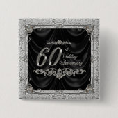 Diamond Wedding Jubileum Button (Voorkant)