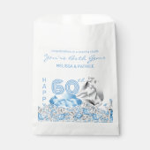 Diamond Wedding Jubileum voorkeurstassen Bedankzakje (Voorkant)