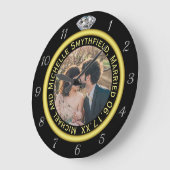 Diamond Wedding Ring Jubileum Foto Black Grote Klok (Hoek)