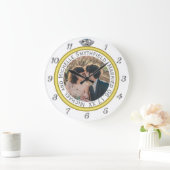 Diamond Wedding Ring Jubileum Foto van White Grote Klok (Huis)