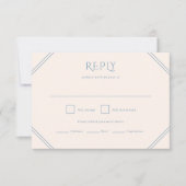 Diamond Wedding RSVP Kaart (Voorkant)
