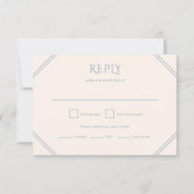 Diamond Wedding RSVP Kaart