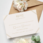 Diamond Wedding RSVP Kaart