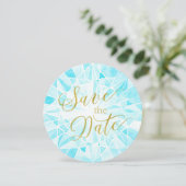 Diamond Wedding Save the Date (Staand voorkant)