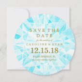 Diamond Wedding Save the Date (Achterkant)