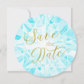 Diamond Wedding Save the Date (Voorkant)