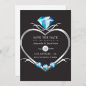 Diamond Wedding Save The Date (Voorkant / Achterkant)