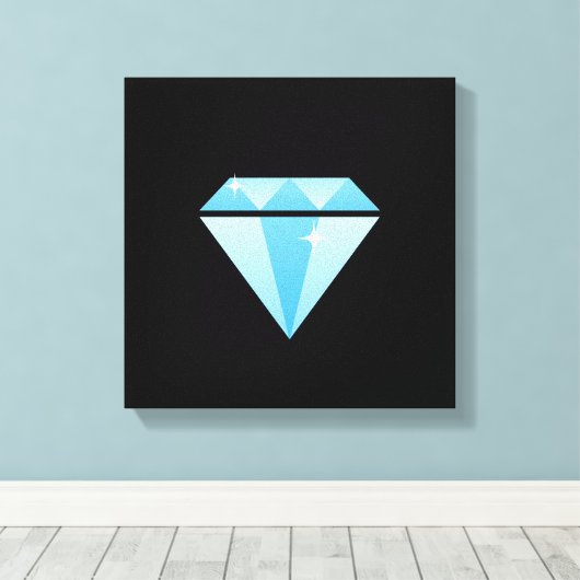 Diamond Wrapped Canvas (Insitu (Houten vloer))