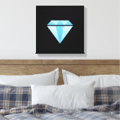 Diamond Wrapped Canvas (Insitu (Slaapkamer))