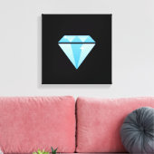 Diamond Wrapped Canvas Afdruk (Insitu (Woonkamer))
