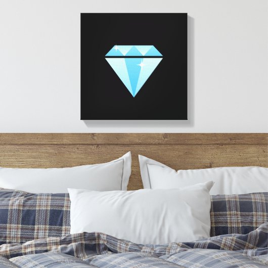 Diamond Wrapped Canvas Afdruk (Insitu (Slaapkamer))