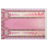 Diamond Zigzag Textile | Lavender Paisley Print Stof (Yard (91,4 cm))