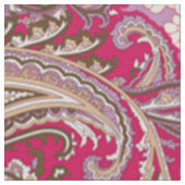 Diamond Zigzag Textile | Lavender Paisley Print Stof (Close Up)