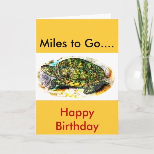 diamondback de Schildpad van de Moerasschildpad Kaart (Voorkant)