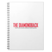 Diamondback Spiral notebook Moderne Logo Notitieboek (Voorkant)