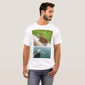 Diamondback Terrapin Turtles T-Shirt (Voorkant volledig)