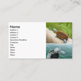Diamondback Terrapin Visitekaartje