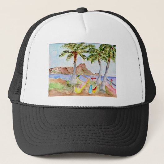 Diamondhead Daze Trucker Pet (Voorkant)