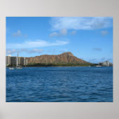 Diamondhead Oahu Hawaii Poster (Voorkant)