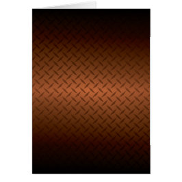 Diamondplate: zwarte patroon naar koper vervagen