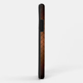 Diamondplate: zwarte patroon naar koper vervagen Case-Mate iPhone case (Achterkant/rechts)