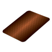 Diamondplate: zwarte patroon naar koper vervagen magneet (Linkerzijde)