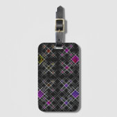 Diamonds and Crosses Bagagelabel (Voorkant (verticaal))