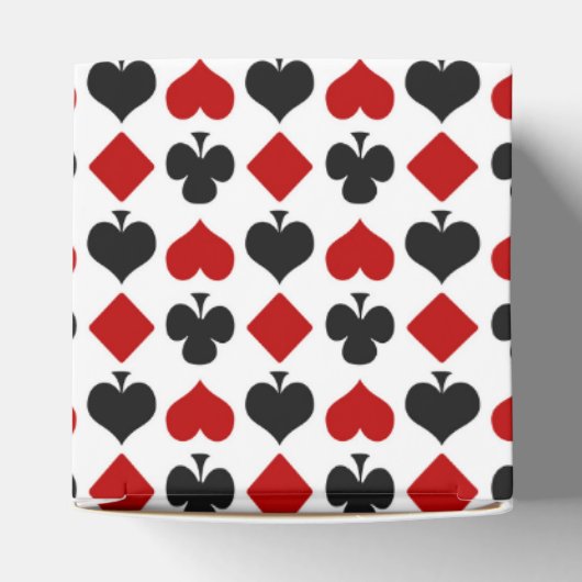 Diamonds and Hearts Vertical Photo Template Bedankdoosjes (Bovenkant)