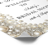 Diamonds and Pearls Ze is Tying the Knot Welkom Poster (Hoek)