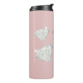 Diamonds & Champagne Citaat – Dear Life Editie Thermosbeker (Gedraaid links)