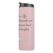 Diamonds & Champagne Citaat – Dear Life Editie Thermosbeker (Geroteerd rechts)
