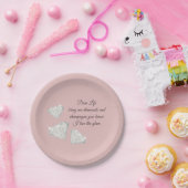 Diamonds & Champagne Quote – Dear Life Edition Papieren Bordje (Feest)