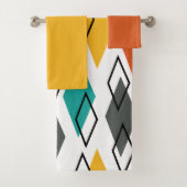 Diamonds Forever Bath Towel Set Bad Handdoek (Insitu)