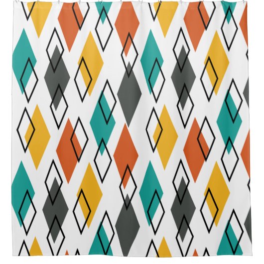 Diamonds Forever Douchegordijn (Voorkant)