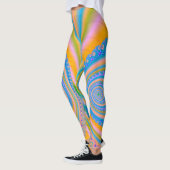 Diamonds Fractal van Shirley Taylor Leggings (Links)