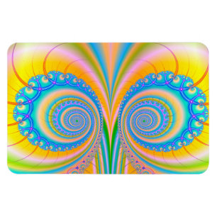 Diamonds Fractal van Shirley Taylor Magneet