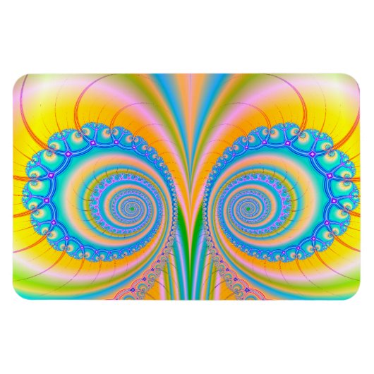 Diamonds Fractal van Shirley Taylor Magneet (Horizontaal)