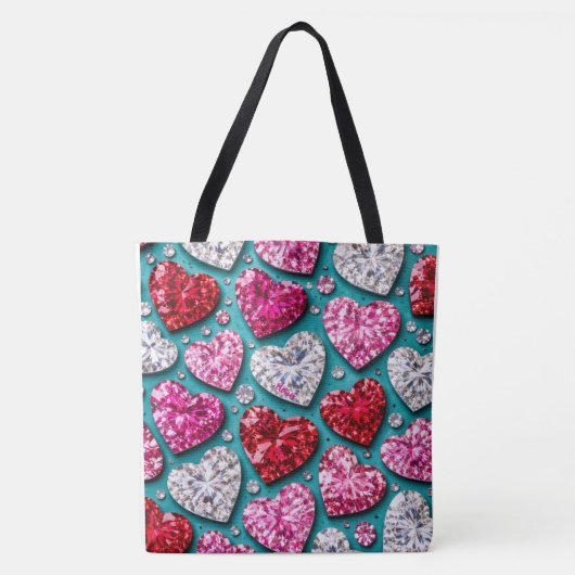 Diamonds Galore Tote Bag (Voorkant)