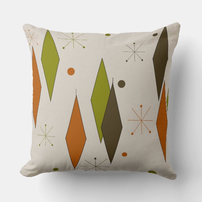 Diamonds Girls Best Friend Kussen (Voorkant)