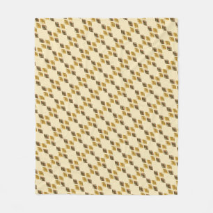 DIAMONDS golden Fleece Deken
