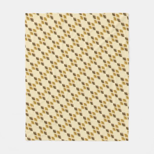 DIAMONDS golden Fleece Deken (Voorkant)