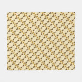 DIAMONDS golden Fleece Deken (Voorkant (Horizontaal))