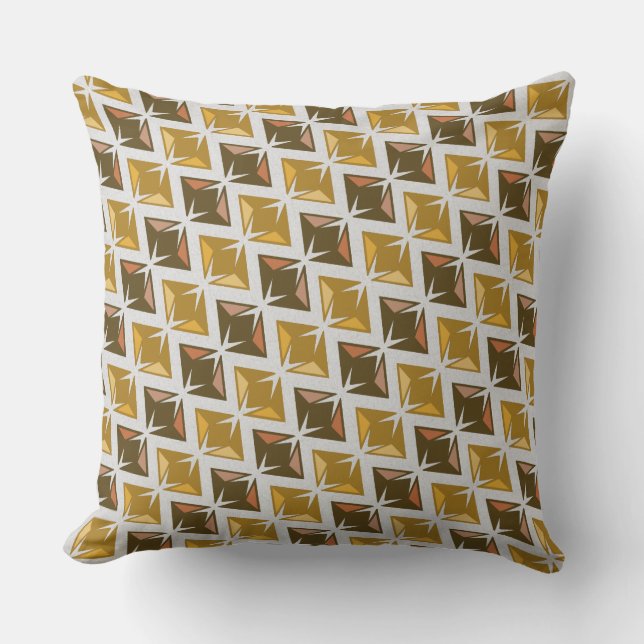 DIAMONDS golden Kussen (Voorkant)