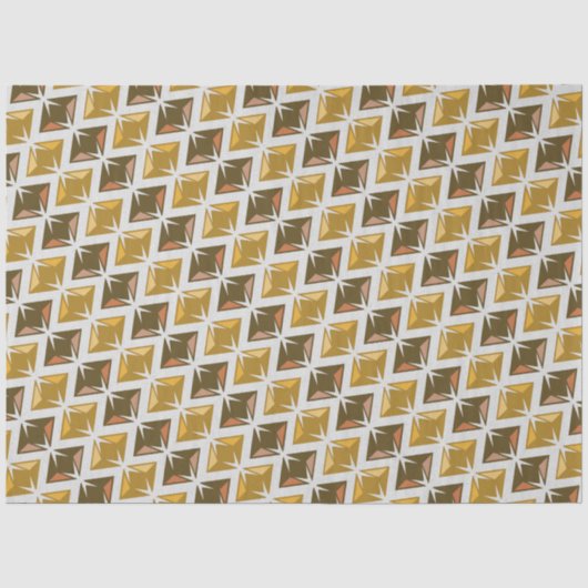 DIAMONDS Gouden Pareltjes Tissuepapier (Voorkant)
