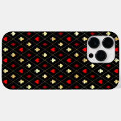 Diamonds harten schoppenbommen speelkaartenpatroon Case-Mate iPhone case (Achterkant (horizontaal))