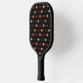Diamonds harten schoppenbommen speelkaartenpatroon pickleball paddle (Links)