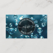 Diamonds Jeweler Jewellery Store Logo Visitekaartje (Voorkant)