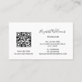 Diamonds Jeweler Jewellery Store Logo Visitekaartje (Achterkant)