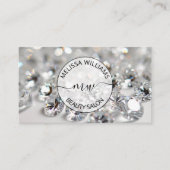 Diamonds Jeweler Jewellery Store Logo Visitekaartje (Voorkant)